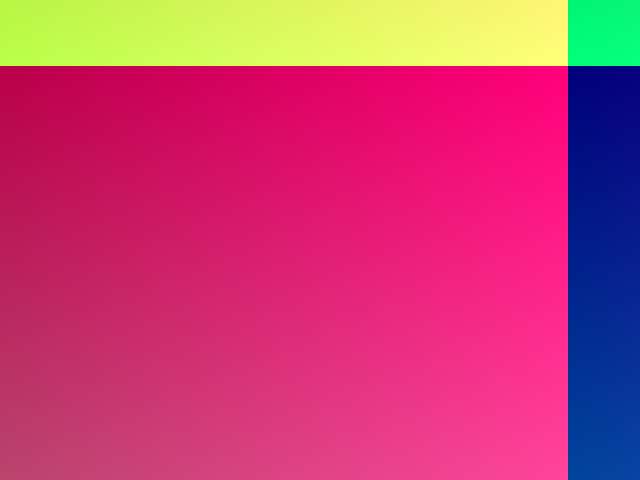 Generated 640 by 480 test image 151