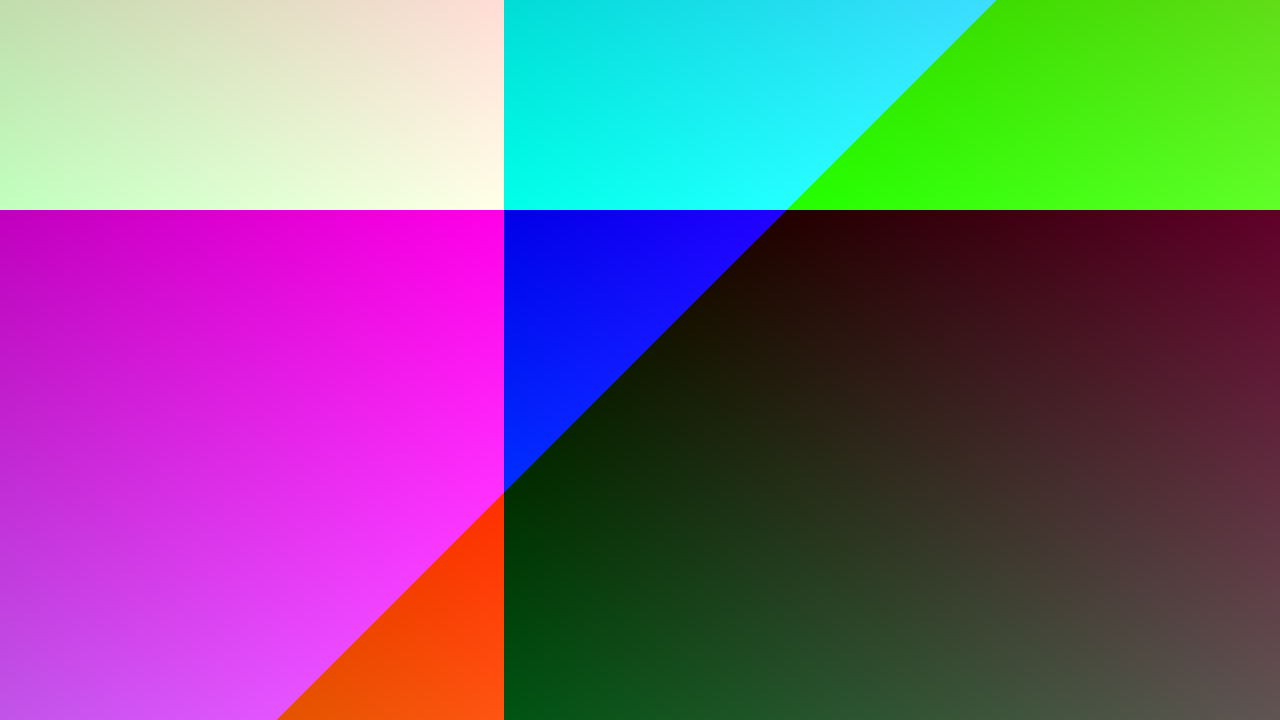 Generated 1280 by 720 test image 2,319