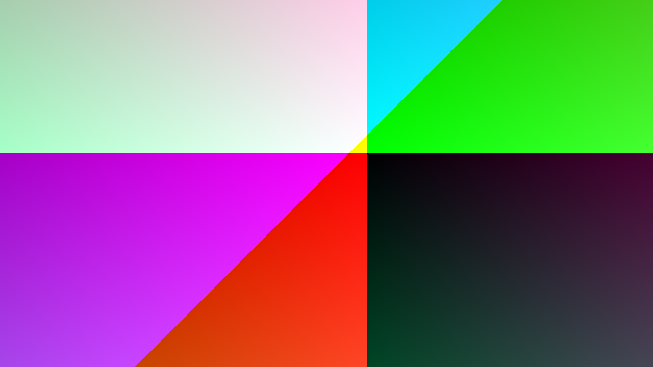 Generated 1280 by 720 test image 2,874