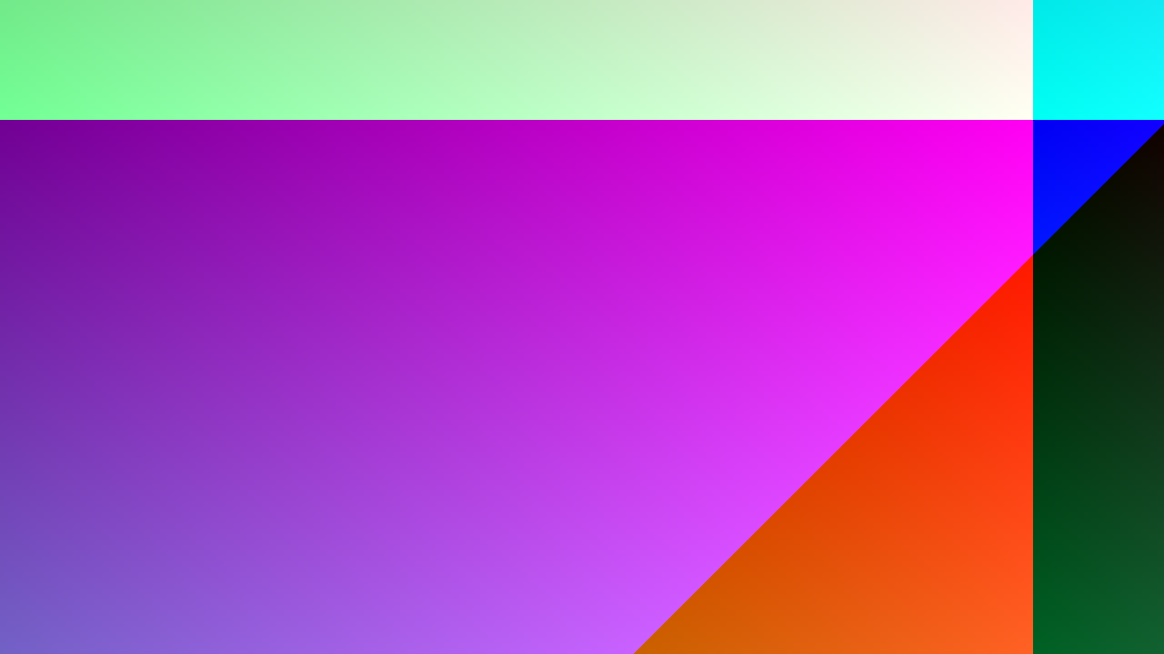 Generated 1280 by 720 test image 3,374