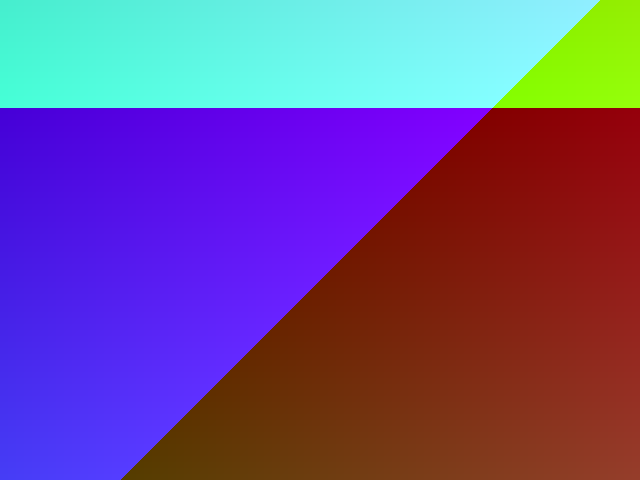 Generated 640 by 480 test image 666