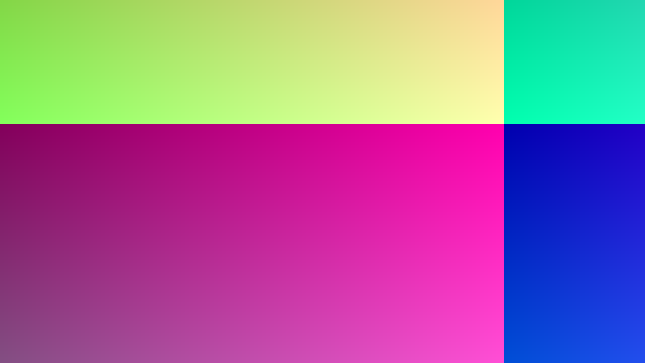 Generated 1280 by 720 test image 7,149