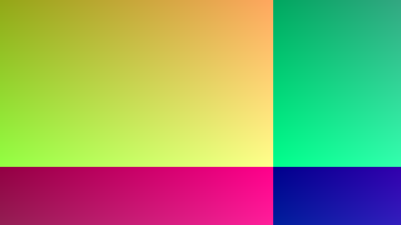 Generated 1280 by 720 test image 7,389