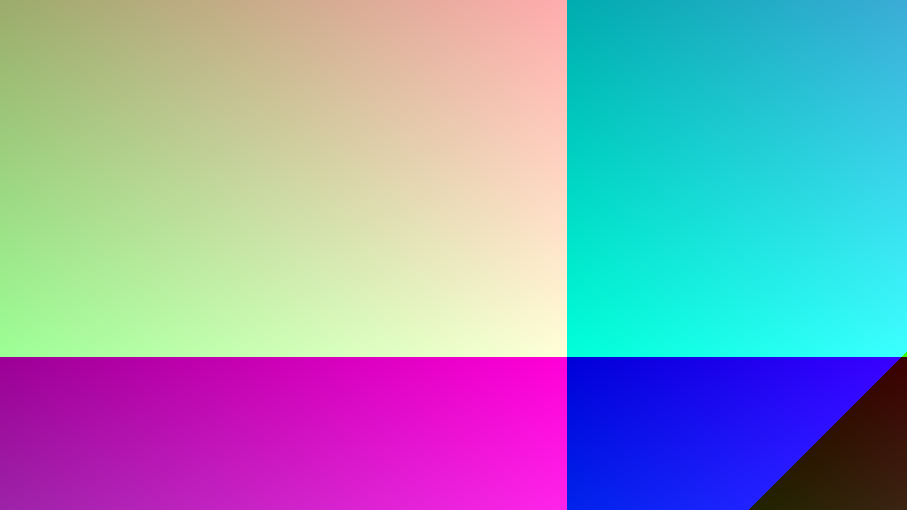 Generated 1280 by 720 test image 8,484