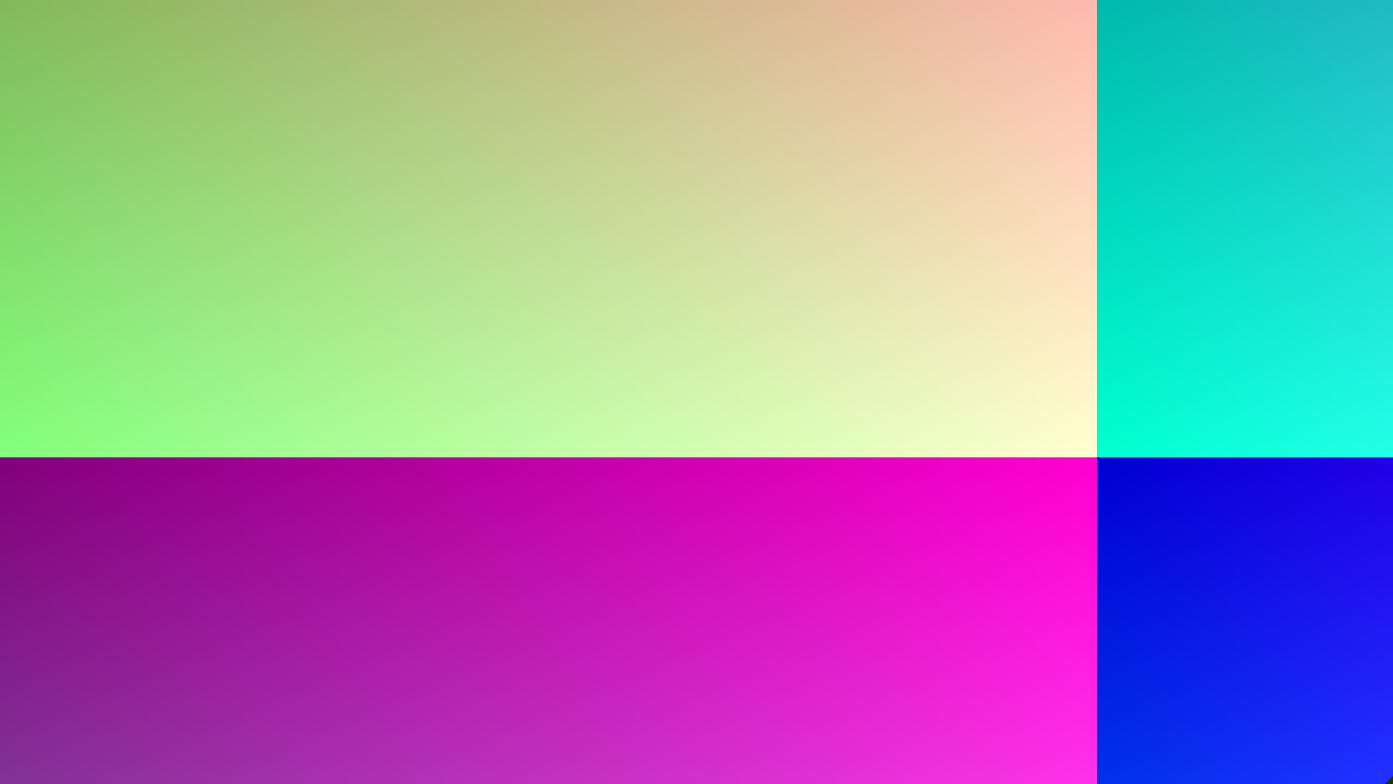 Generated 1280 by 720 test image 8,734