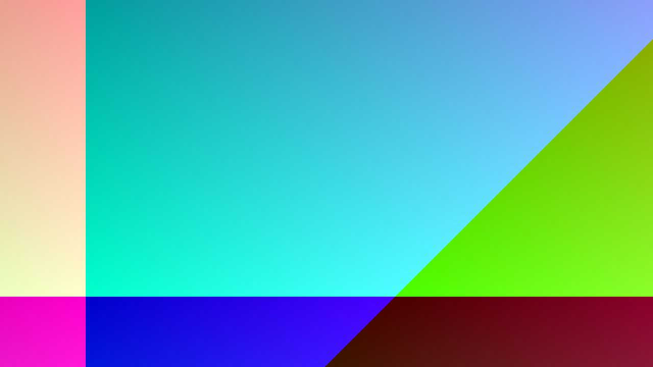 Generated 1280 by 720 test image 9,989