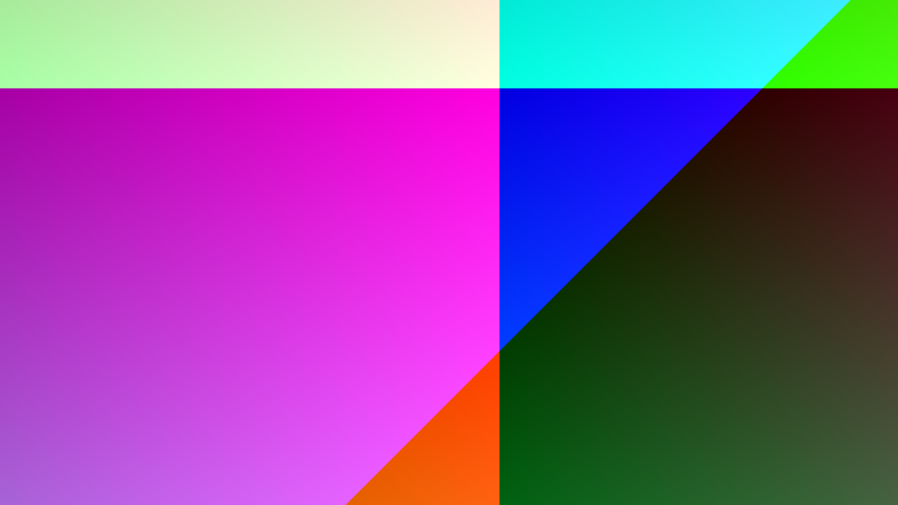 Generated 1280 by 720 test image 9