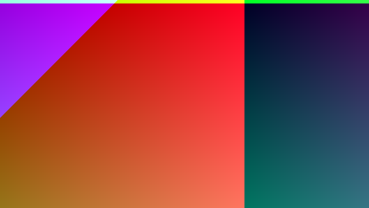 Generated 1280 by 720 test image 74
