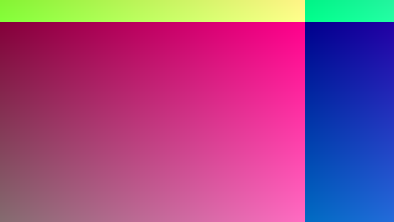 Generated 1280 by 720 test image 444