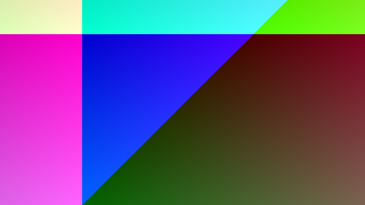 Generated 1280 by 720 test image 484